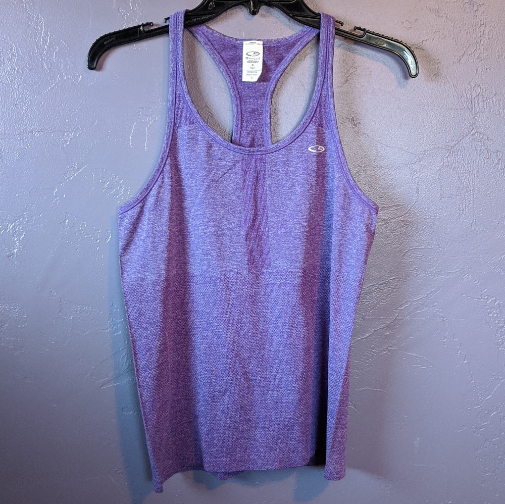 C9 purple racerback athletic tank sz small